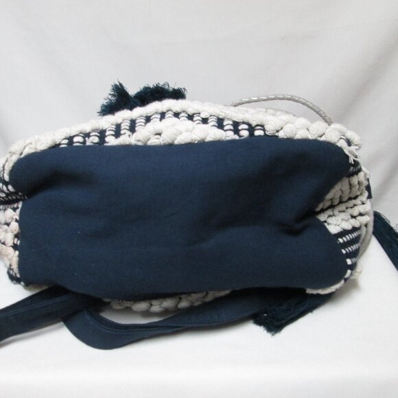 Steve Madden crochet shoulder backpack purse satchel Studded convertible large - Picture 9 of 11